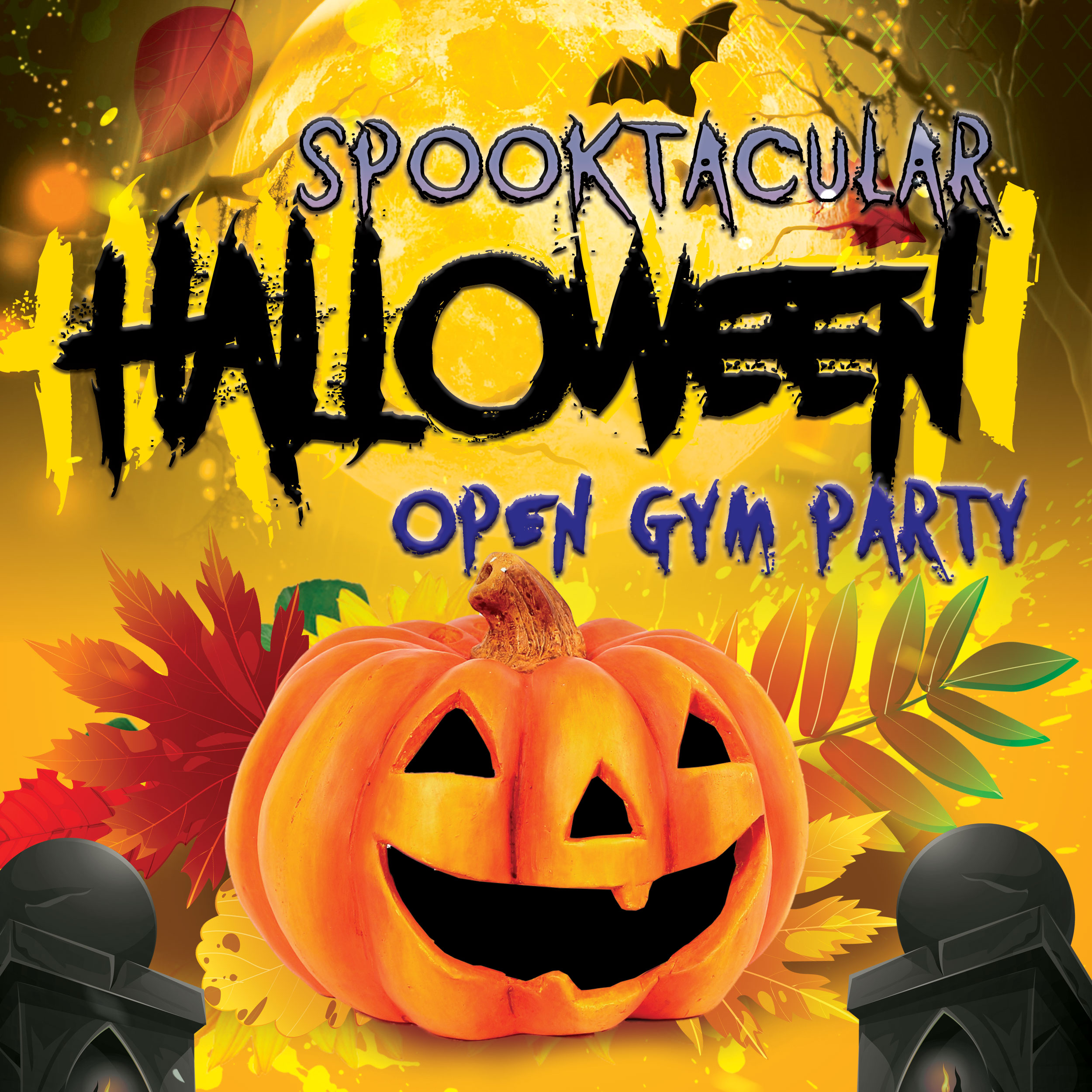 Spooktacular Halloween Open Gym Themed Open Gym Gymnastics