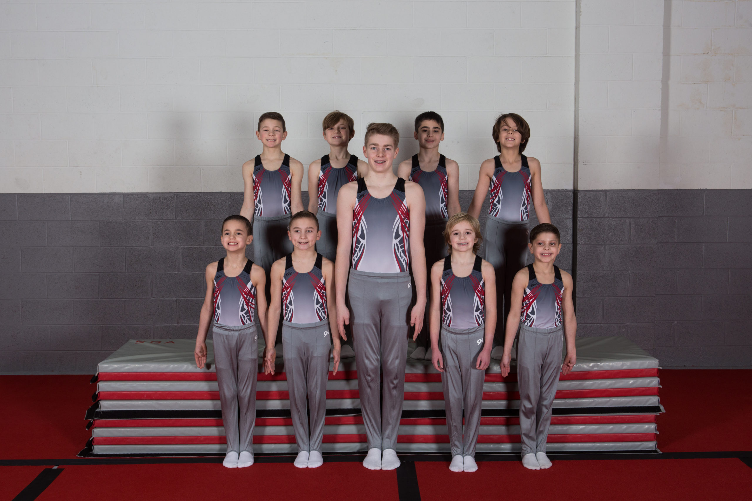 Boys Gymnastic Competion Team